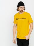 Camiseta CHAMPION CREWNECK T-SHIRT 214142S21 amarillo
