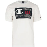 Camiseta CHAMPION CREWNECK T-SHIRT 215923S21 blanco