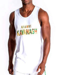Camiseta Gianni Kavanagh tirantes white rainforest vest GMK001631 blanco
