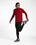 Camiseta running hombre PUMA RUN FAVORITE 1/4 ZIP 520211 granate