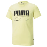 Camiseta niño PUMA REBEL TEE 587018 amarillo