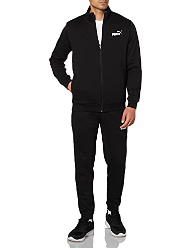 Chándal hombre PUMA CLEAN SWEAT SUIT FL 585841 negro  Puber Sports. Tu  tienda de deportes y moda deportiva.