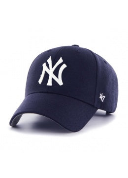 Gorra 47 NY Curved B-MVP17WBP marino - Puber Sports