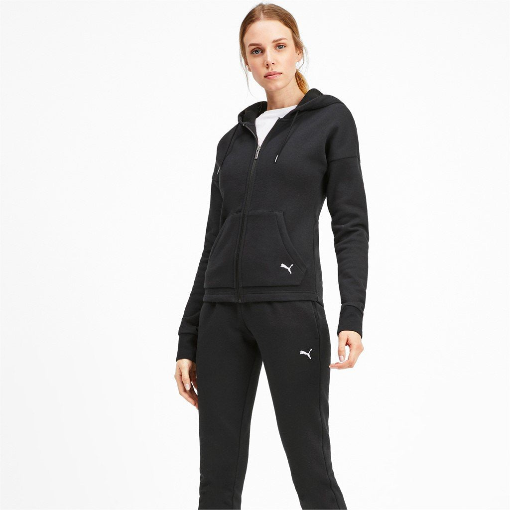 Chándal mujer Puma CLASSIC HOODED SWEAT 847129 01 negro