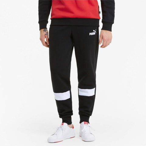 Pantalón PUMA ESS+ COLORBLOCK PANT 587919 negro