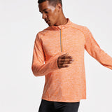 Sudadera running hombre técnica Roly Melbourne CA1113 naranja