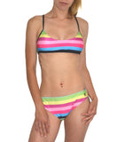 Bikini Ras playa top Belize negro T1313 - Puber Sports