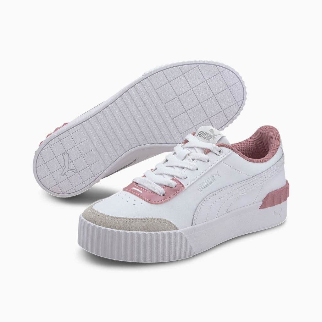 Zapatillas mujer Puma CARINA LIFT PEARL 374141 blanco rosa talla 41