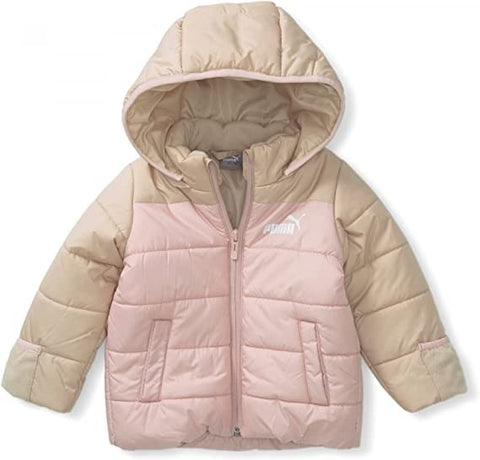 Anorak bebé PUMA MINICATS HOODED PADD 849873 rosa