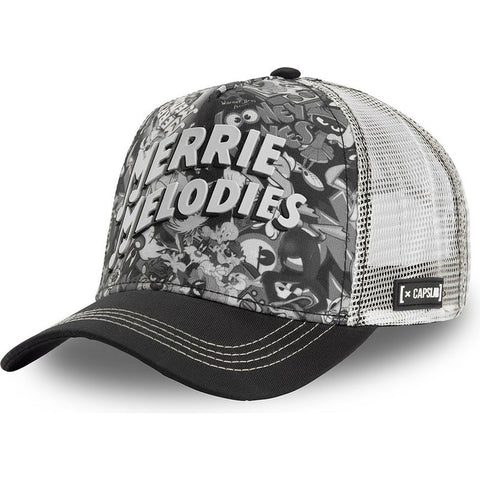 Gorra trucker Capslab Merry Melodies Looney toons BAW1