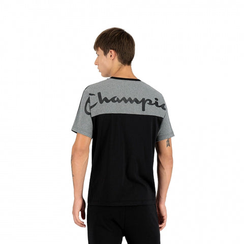 Camiseta CHAMPION CREWNECK T-SHIRT 216468F21 negro talla XL