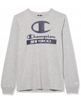 Camiseta niño CHAMPION manga larga 306175F22 EM gris