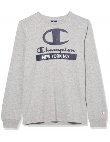 Camiseta niño CHAMPION manga larga 306175F22 EM gris