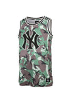 Camiseta New York Yankees tirantes NY basquet 553872 verde camu