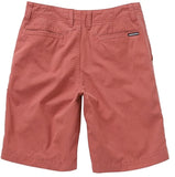 Bermuda niño Quiksilver tipo chino Minor Road AQBWS00109 rojo talla 14 - Puber Sports