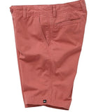 Bermuda niño Quiksilver tipo chino Minor Road AQBWS00109 rojo talla 14 - Puber Sports