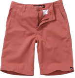 Bermuda niño Quiksilver tipo chino Minor Road AQBWS00109 rojo talla 14 - Puber Sports