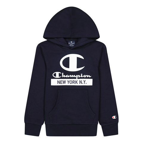 Sudadera niño CHAMPION HOODED 306169F22 BS marino