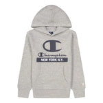 Sudadera niño CHAMPION HOODED 306169F22 EM gris