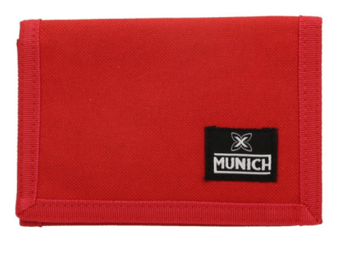 Billetero cartera Munich cordura rojo