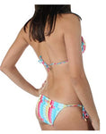 Bikini mujer Billabong reversible G3sw34 cuadros multicolor - Puber Sports