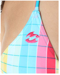 Bikini mujer Billabong reversible G3sw34 cuadros multicolor - Puber Sports