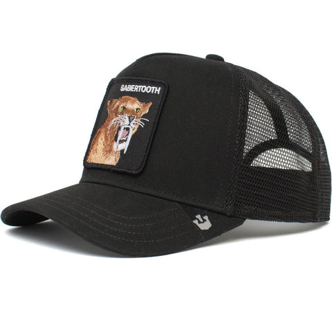 Gorra trucker Goorin Bros Sabertooth dientes de sable 101-0399