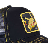 Gorra trucker Capslab Pikachu Pik7 negro