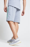 Bermuda Illusive Jersey Shorts 0383 gris verde flúor