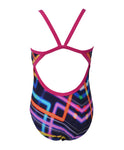 Bañador natación niña RAS NEON GIRL ACTIVE BACK T1290 - Puber Sports