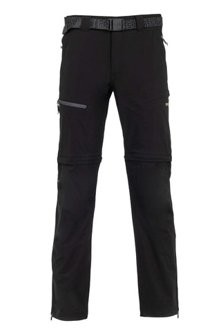 Pantalón trekking hombre TRK desmontable ness 7112042 negro