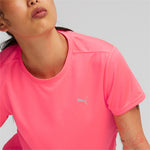 Camiseta mujer running PUMA RUN FAVORITE SS TEE 520181 34 fluor