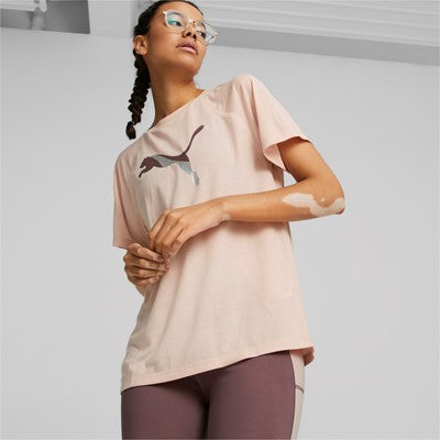 Camiseta mujer PUMA EVOSTRIPE TEE 849802 47 rosa